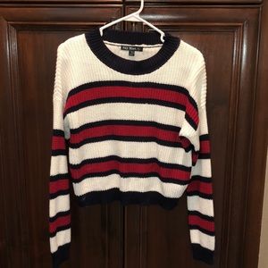 NWT Women’s Size Large Cropped Sweater
